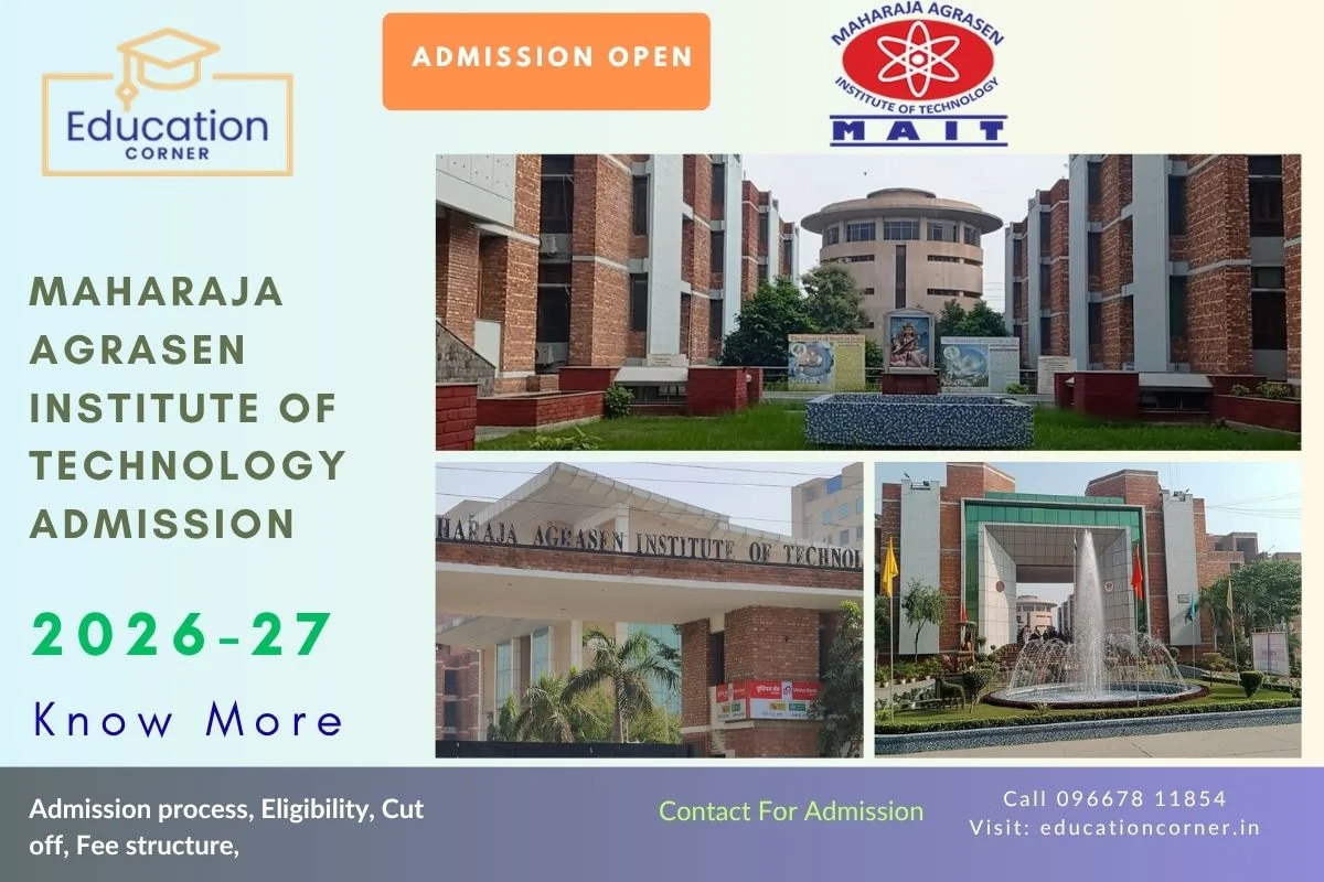Maharaja Agrasen Institute of Technology Admission 2026-27