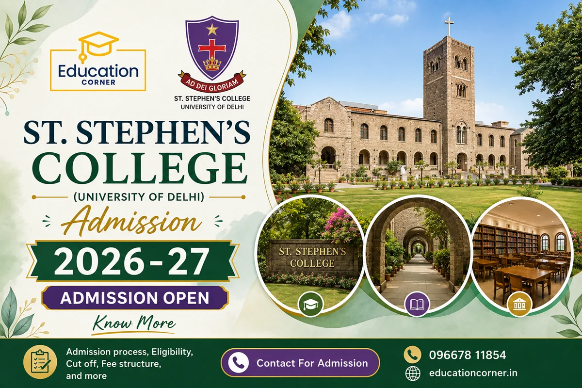 Admission in St. Stephen's College 2026