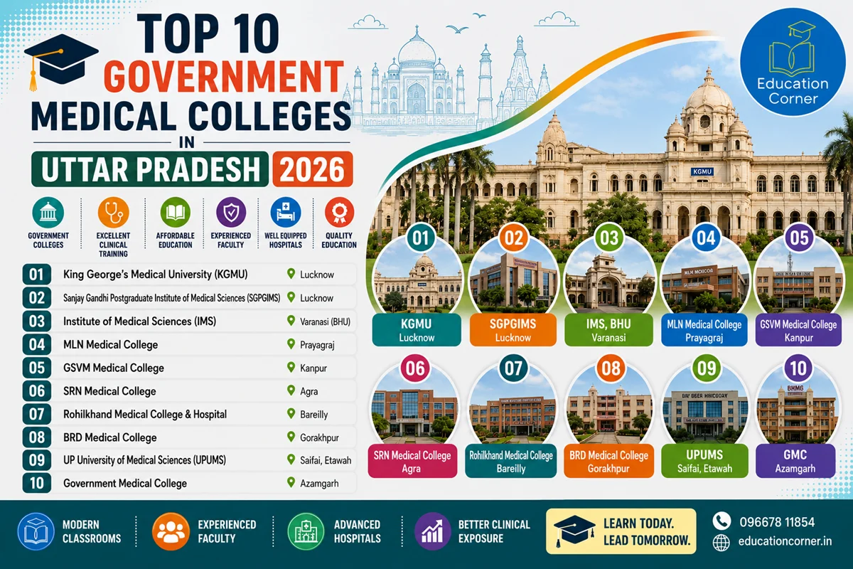 Government Medical Colleges in Uttar Pradesh 2026