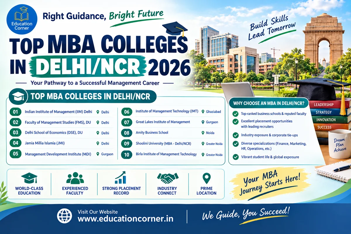 Top MBA Colleges in Delhi/NCR 2026